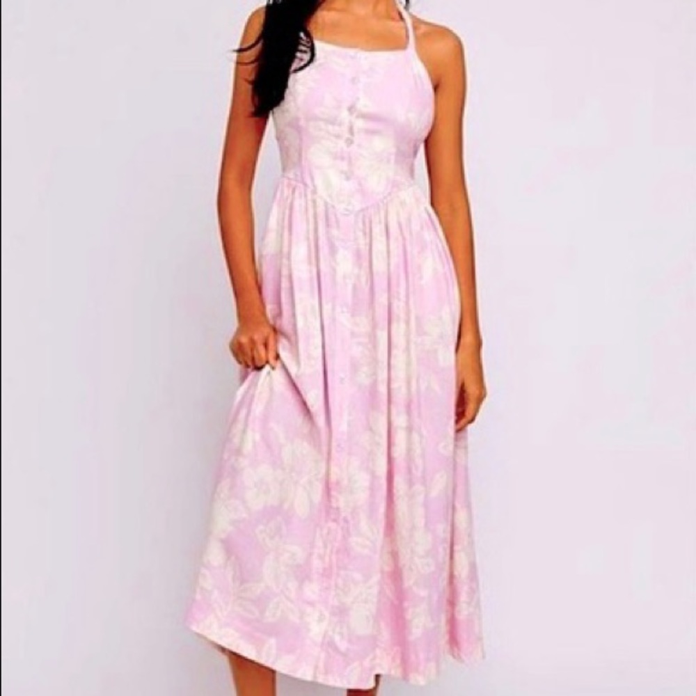 NWT Free People The Perfect Sundress in Light Combo - Picture 1 of 13